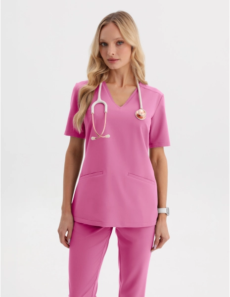 Casacca Medica Casy - HOT PINK