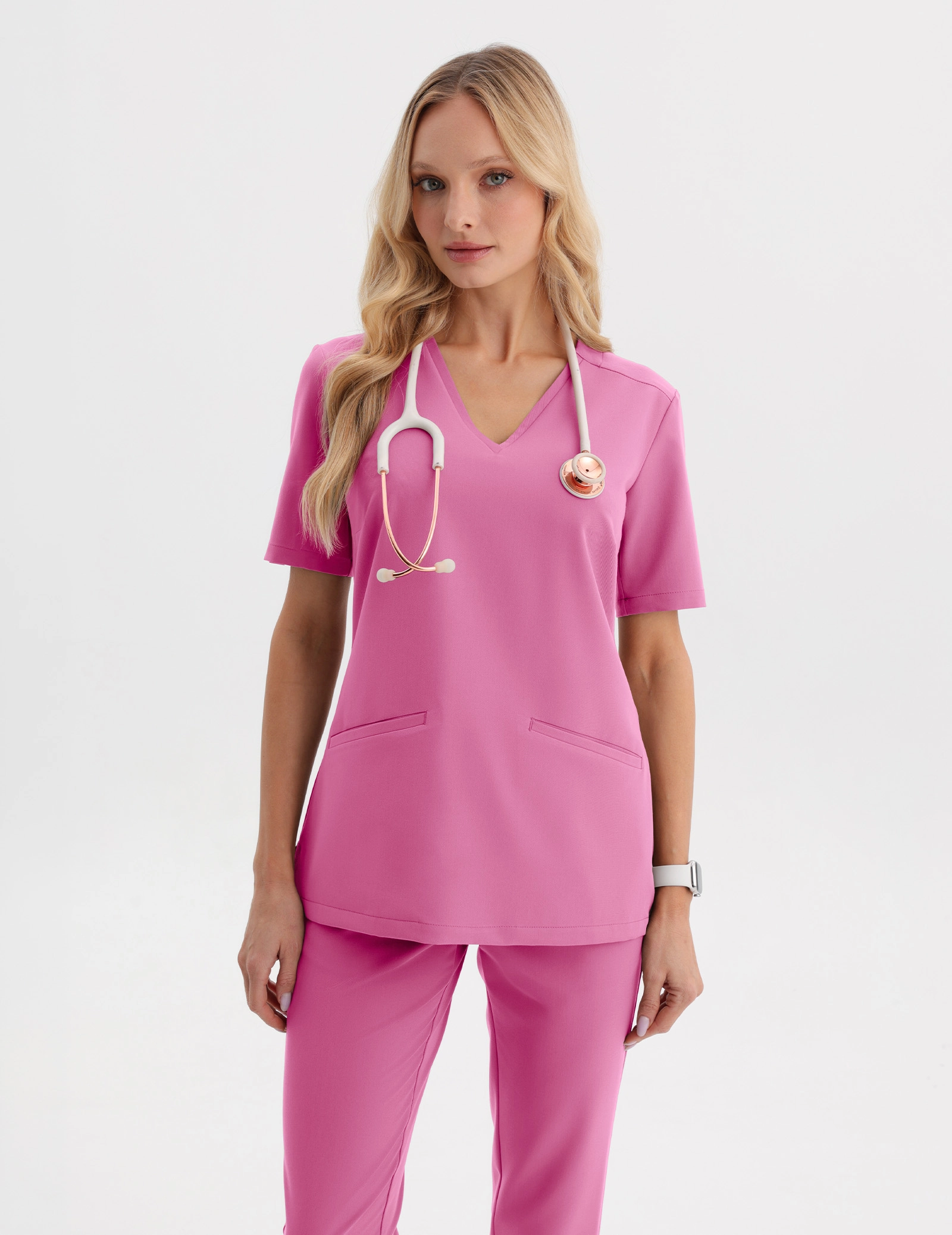 Casacca Medica Casy - HOT PINK