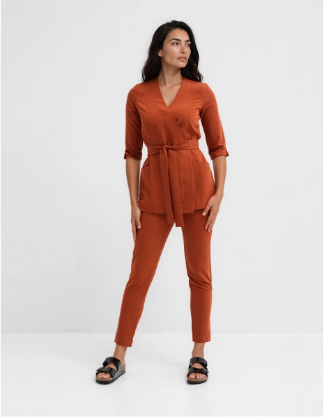 Pantaloni Medici Donna Slim Fit - ROOIBOS TEA