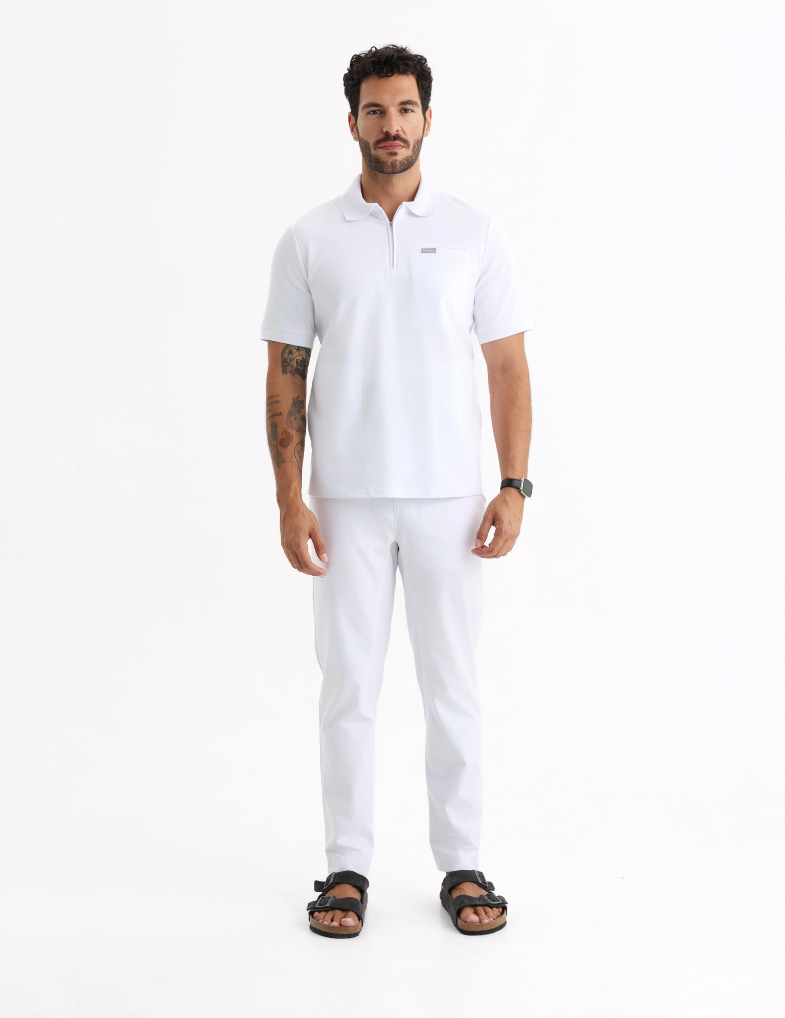 Casacca Medica Polo Uomo - WHITE