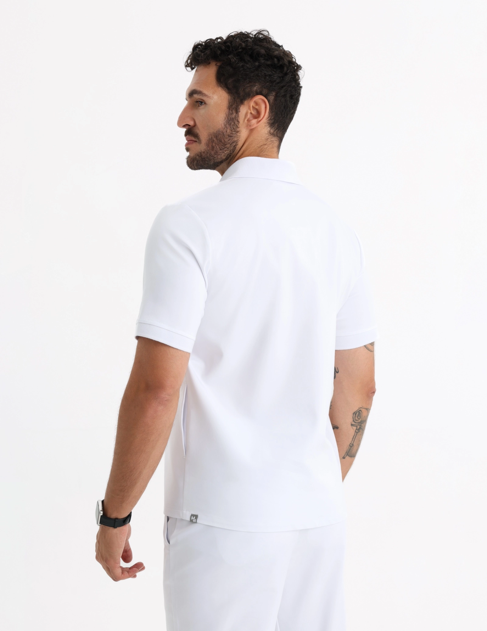 Casacca Medica Polo Uomo - WHITE