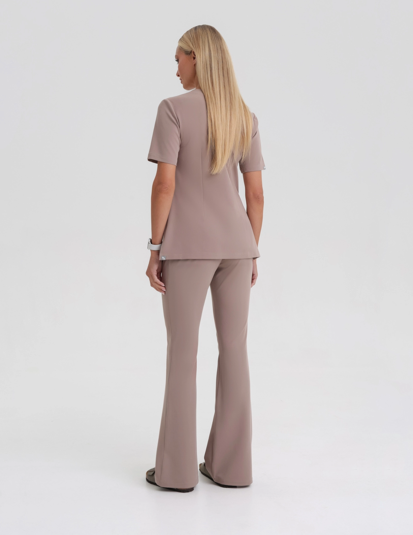 Pantaloni Medici Donna Flare - BEIGE