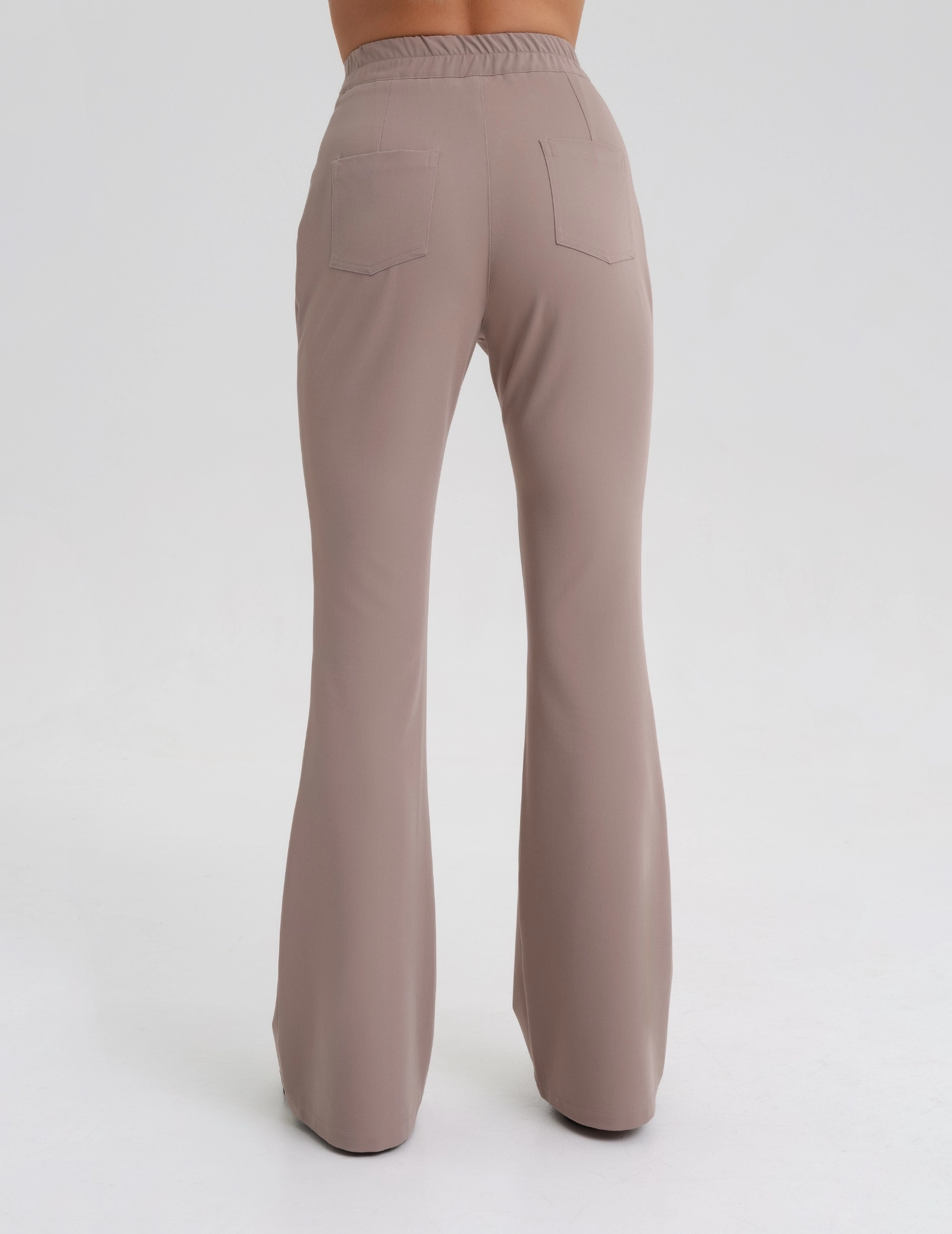 Pantaloni Medici Donna Flare - BEIGE