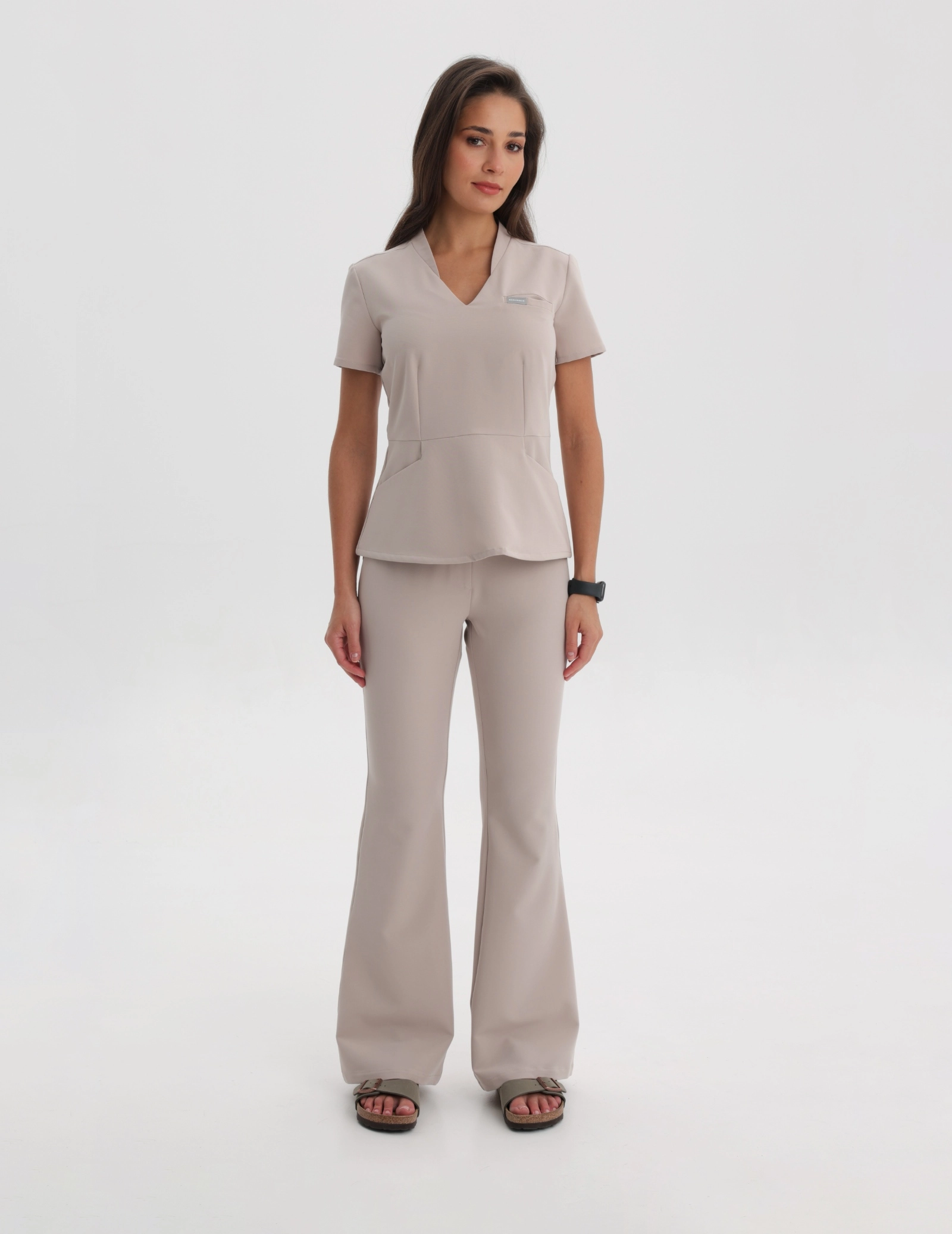 Pantaloni Medici Donna Flare - COCONUT